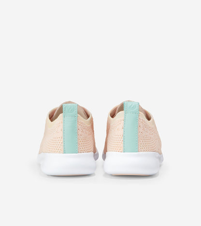 ColeHaan-2.Zerogrand Stitchlite Oxford-w22850-CLAY PINK & MULTI OMBRE / BLUE TINT PATENT / OPTIC WHITE MIDSOLE / CLAY PINK RBR PODS