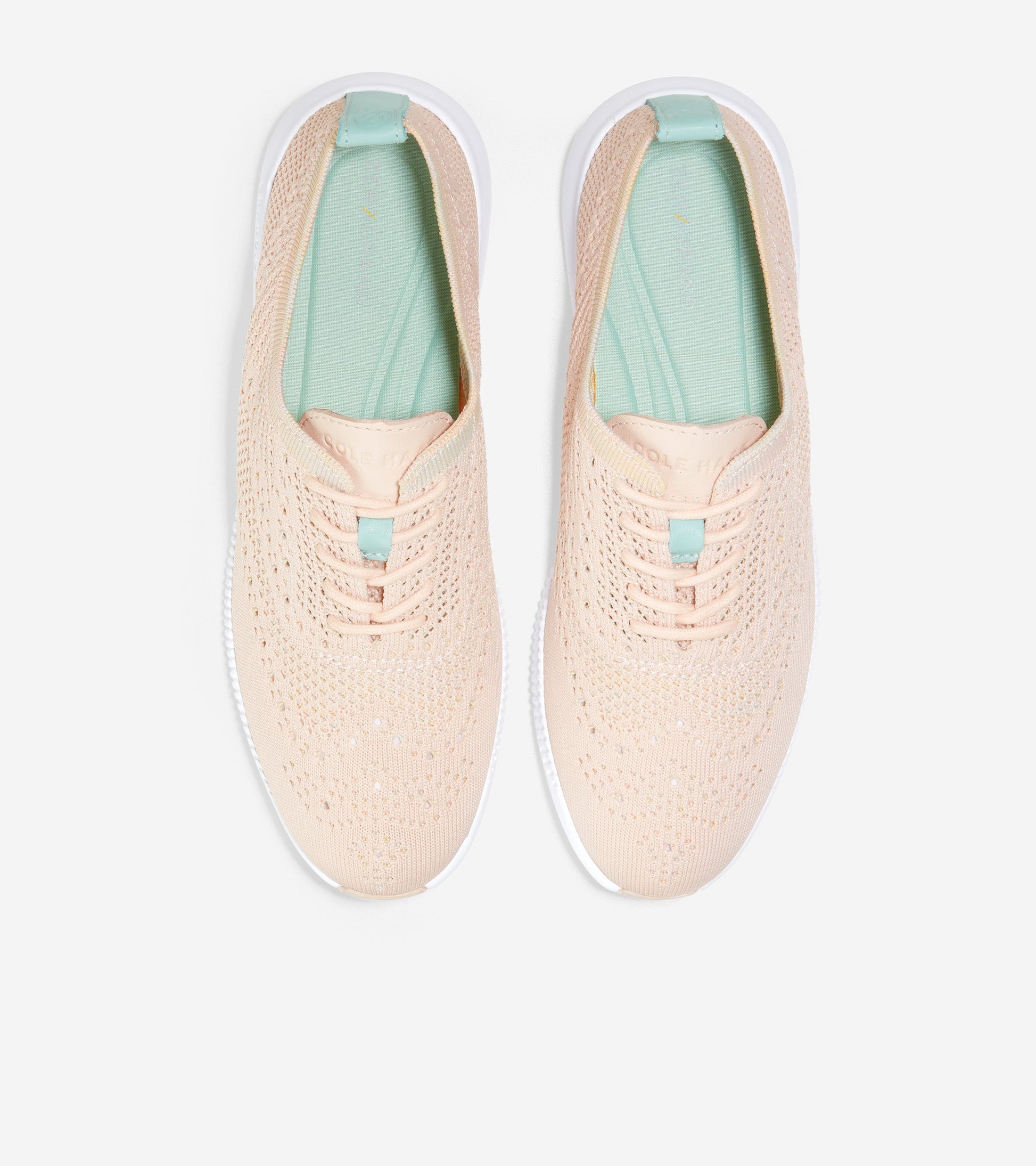 ColeHaan-2.Zerogrand Stitchlite Oxford-w22850-CLAY PINK & MULTI OMBRE / BLUE TINT PATENT / OPTIC WHITE MIDSOLE / CLAY PINK RBR PODS