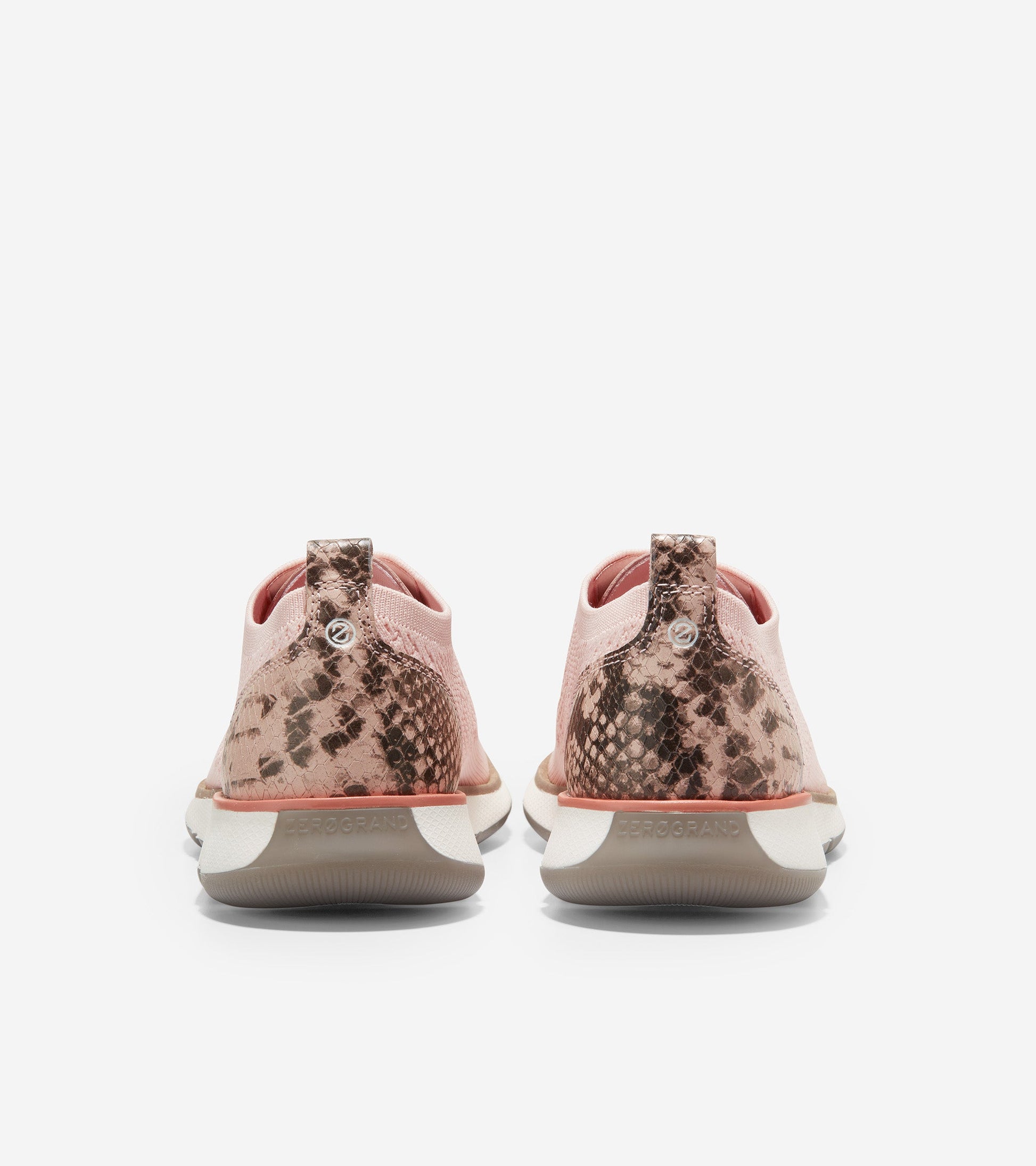4.ZERØGRAND Oxford-w23560-Peach Whip Stitchlite™-Snake Print