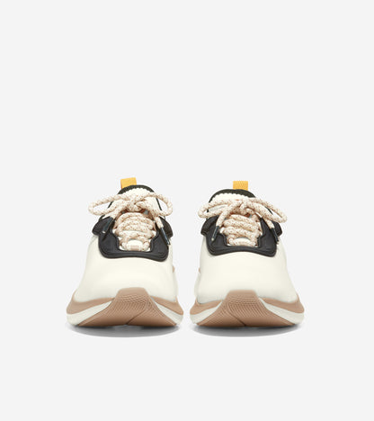 ZERØGRAND Changepace Lace Up Sneaker-W24089-Tofu / Ivory / Ch Birch Beige / Jet Set