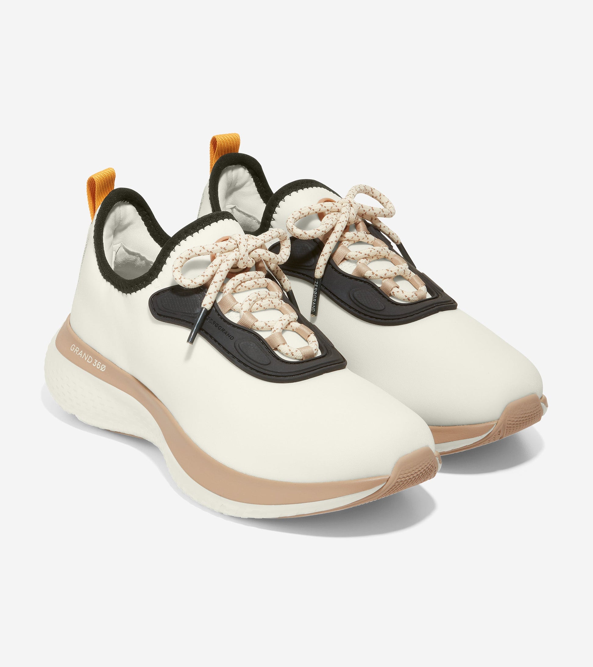 ZERØGRAND Changepace Lace Up Sneaker-W24089-Tofu / Ivory / Ch Birch Beige / Jet Set