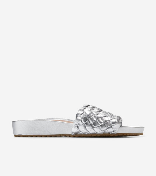 Mojave Slide Sandal-W25884-Silver Idra