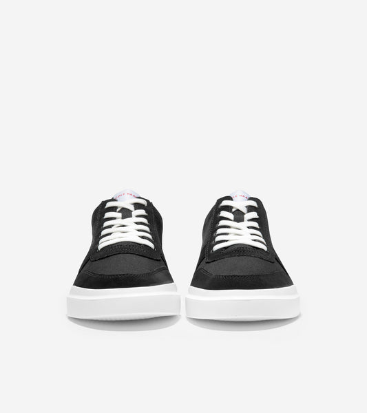 ColeHaan-GrandPrø Rally Canvas Court Sneaker-c34871-Black-Lava