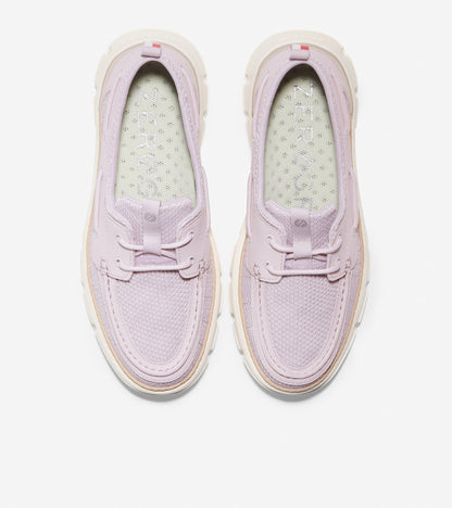 w25925-4.ZERØGRAND Regatta Boat Shoe-Lavender