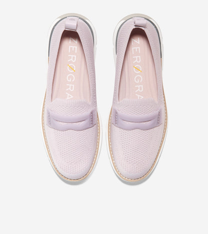 w25939-4.ZERØGRAND Loafer-Lilac Marble Stitchlite™