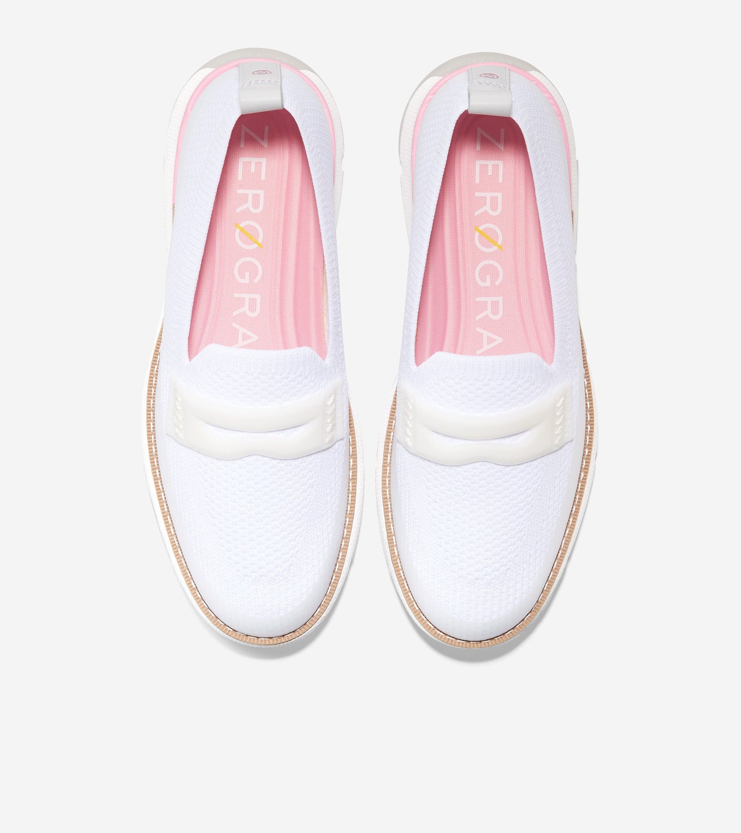 w25940-4.ZERØGRAND Loafer-White Stitchlite™