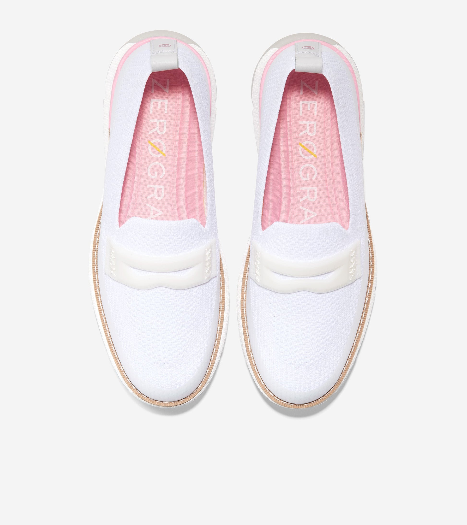 w25940-4.ZERØGRAND Loafer-White Stitchlite™
