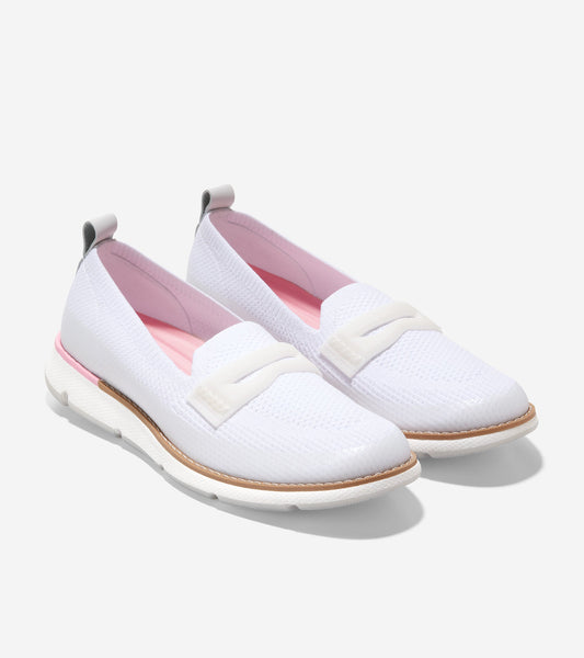 w25940-4.ZERØGRAND Loafer-White Stitchlite™