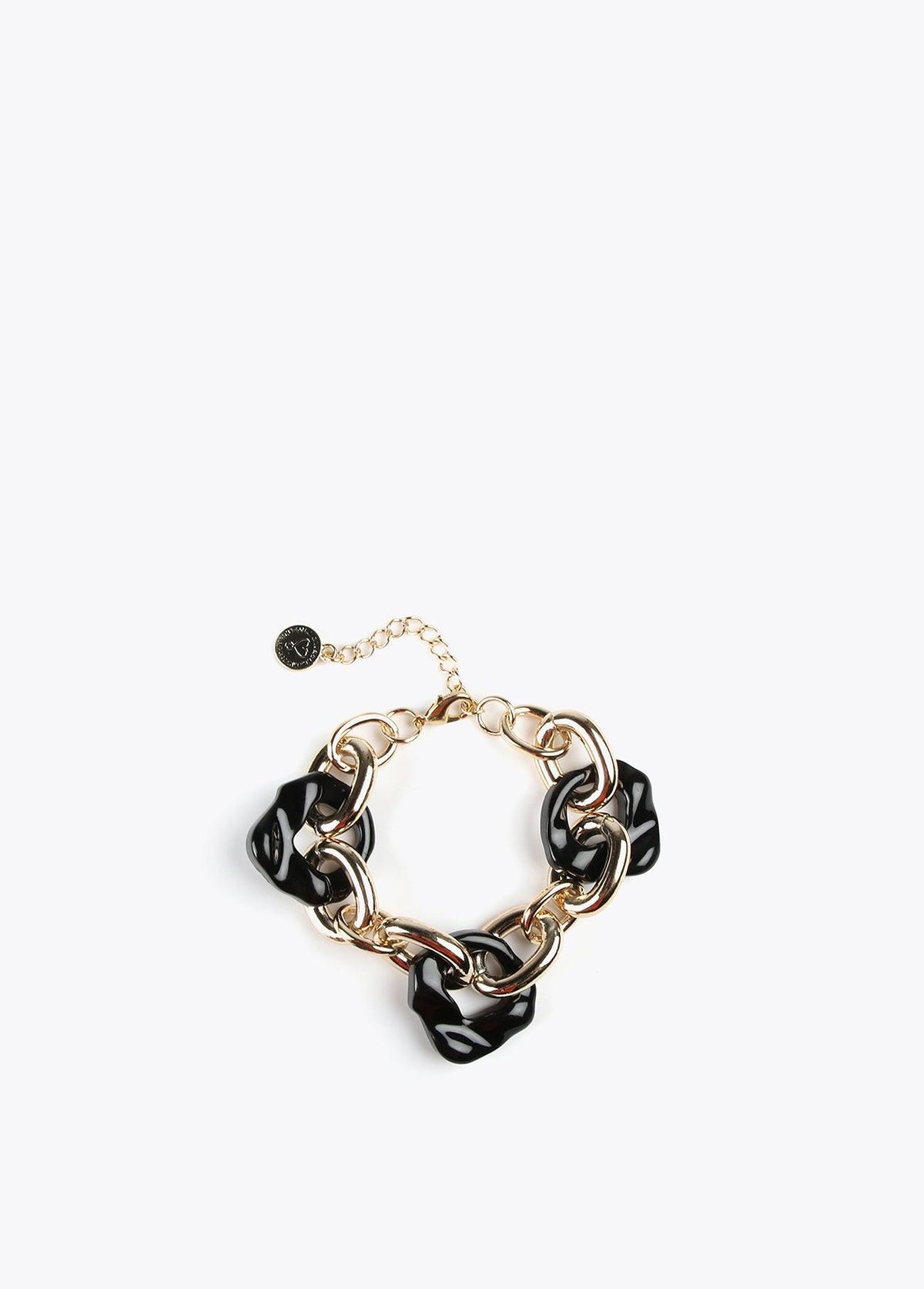 12413001-Link bracelet-Black