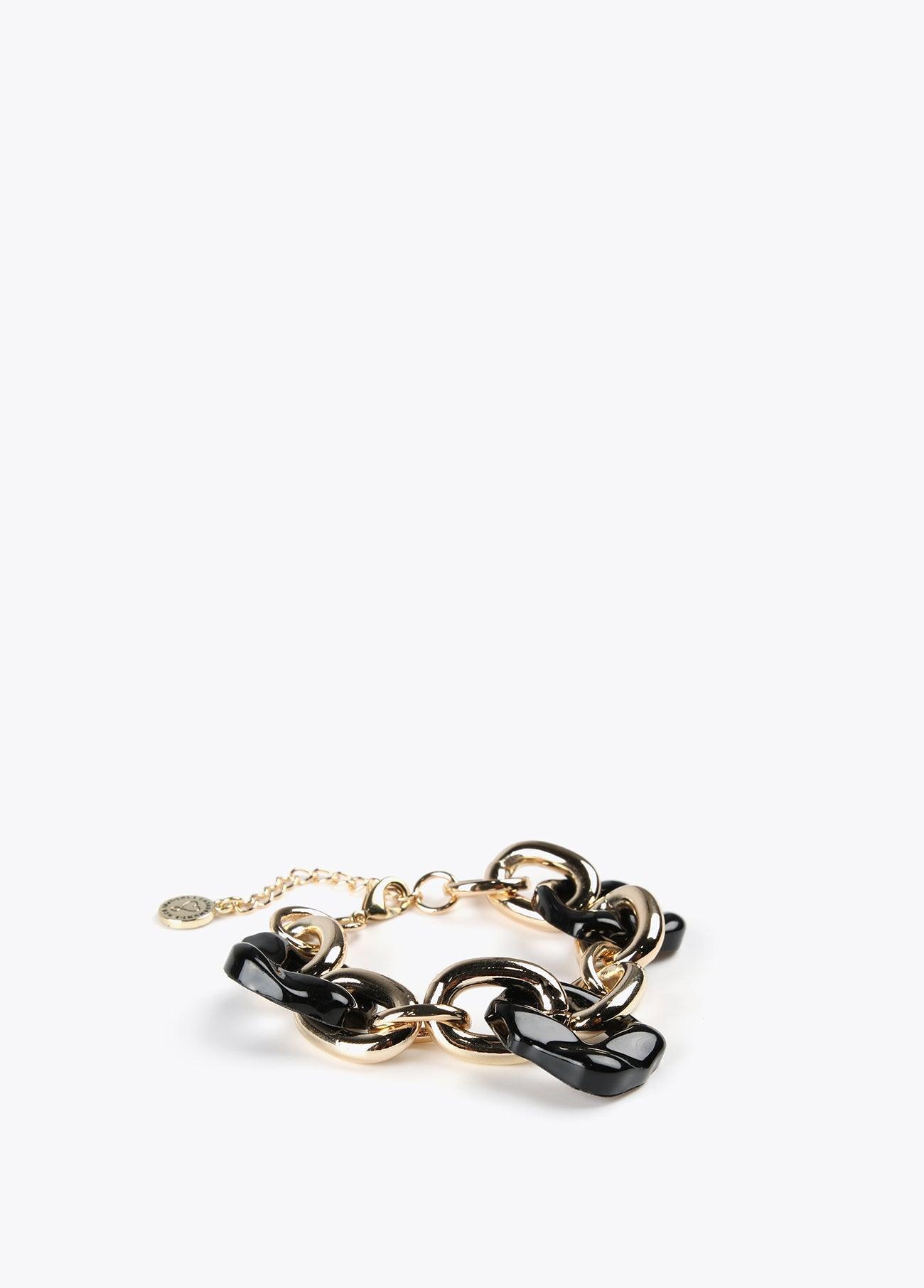 12413001-Link bracelet-Black