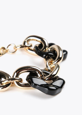 12413001-Link bracelet-Black