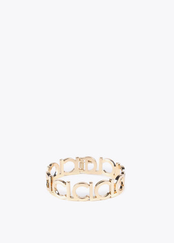 12413005-Logo bracelet-Golden