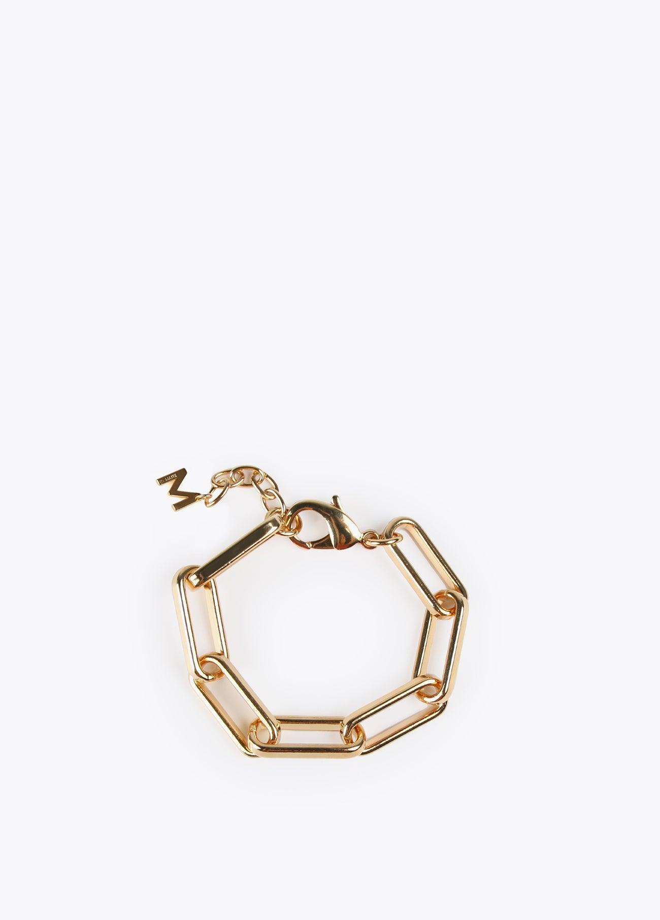 32413007-Link bracelet-Golden