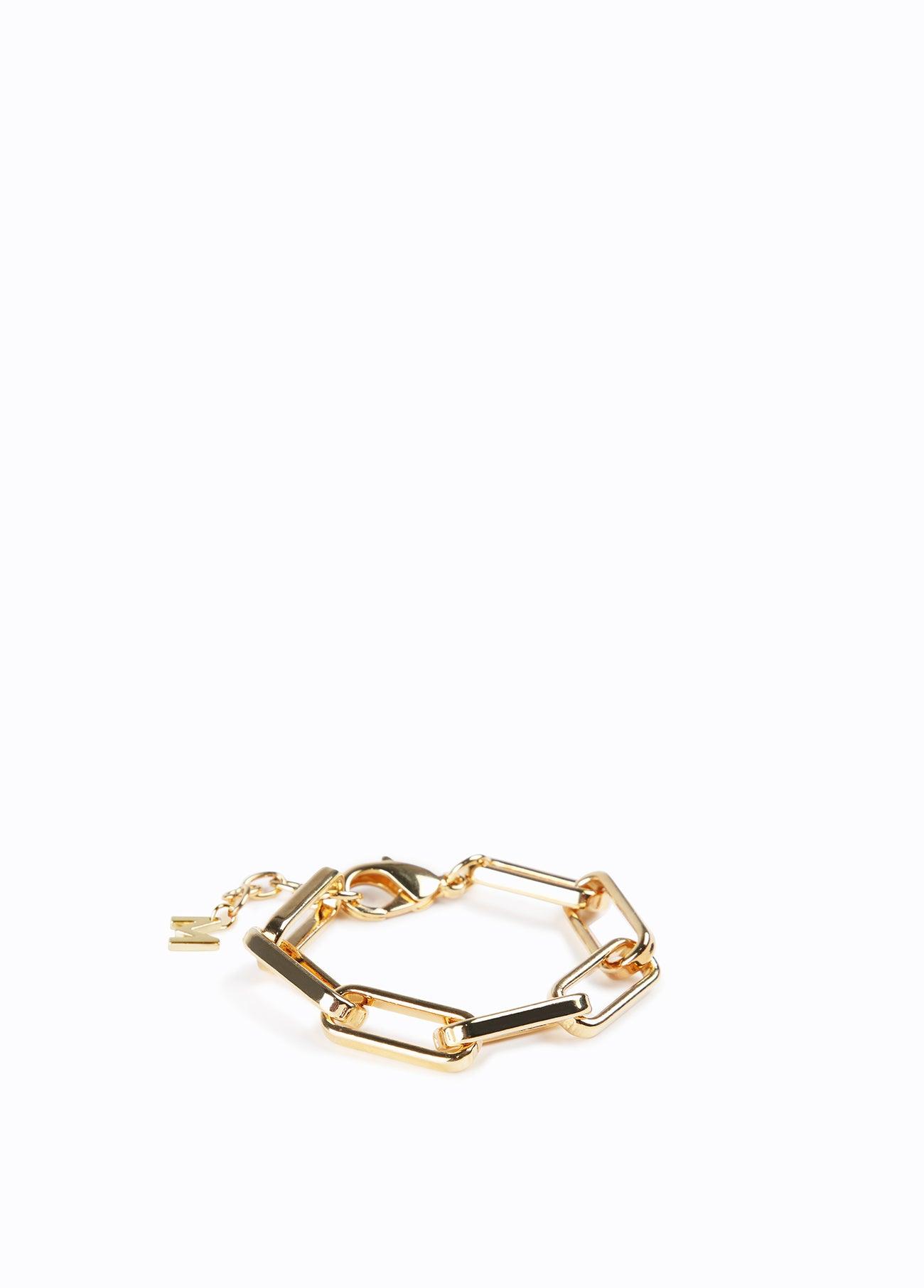 32413007-Link bracelet-Golden