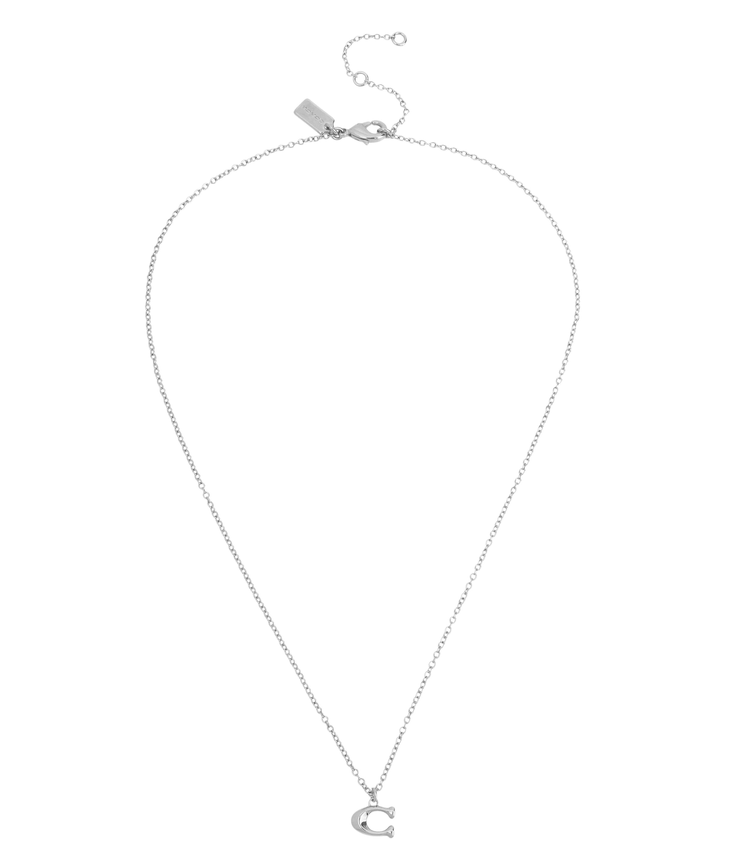 Signature Starter Necklace-37335949Rho-Rhodium