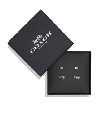 Signature Candy Stud Earring Set-450354HEM-Multi/Hematite