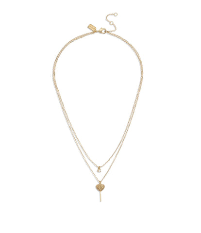 Signature Lollipop Layered Necklace-450355GLD-Multi/Gold