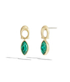 Signature Gem Jewelry Set-450358GLD-Green/Gold