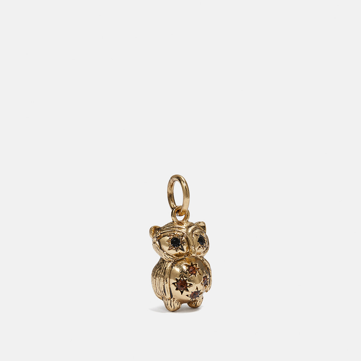 COACH-Owl Pave Charm-39509-GDE1L