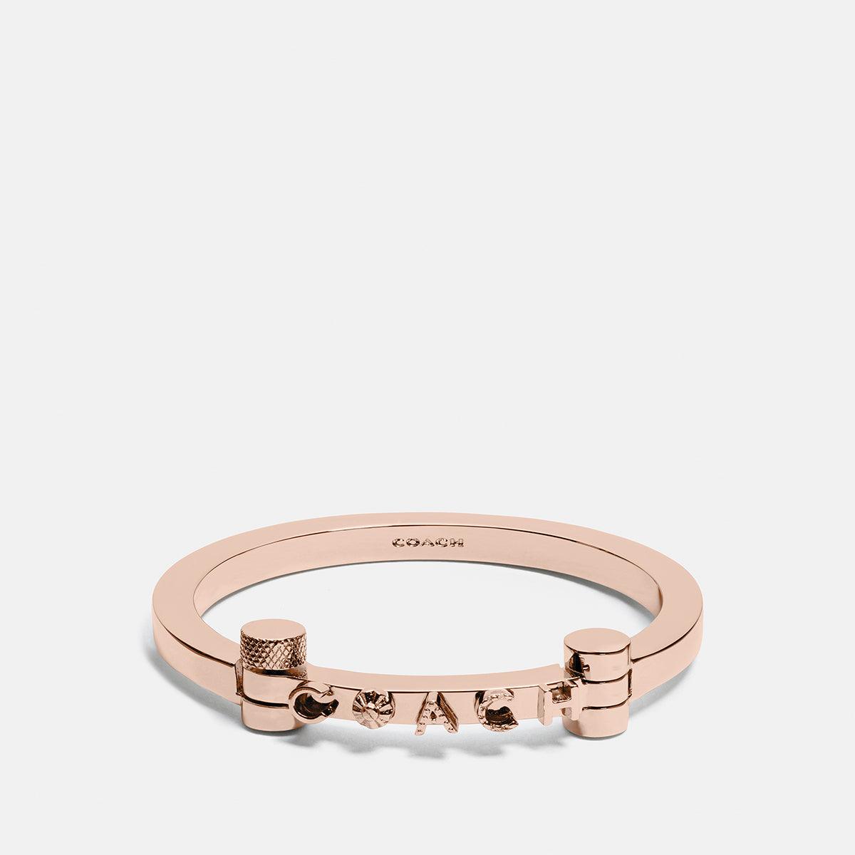 COACH-Coach Metal Hinged Bangle-54960-rgd