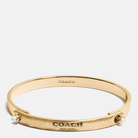 COACH-Glitter Coach Stone Tension Bangle-56783-DKDJM