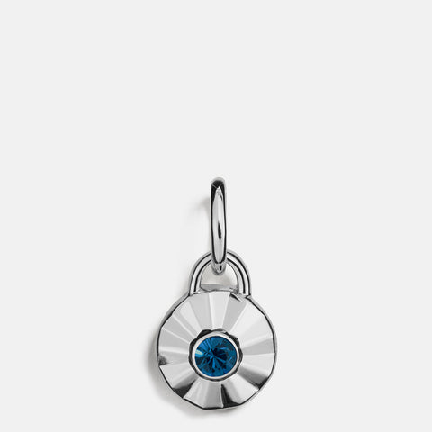 COACH-Daisy Rivet Birthstone Charm-56791-svlb