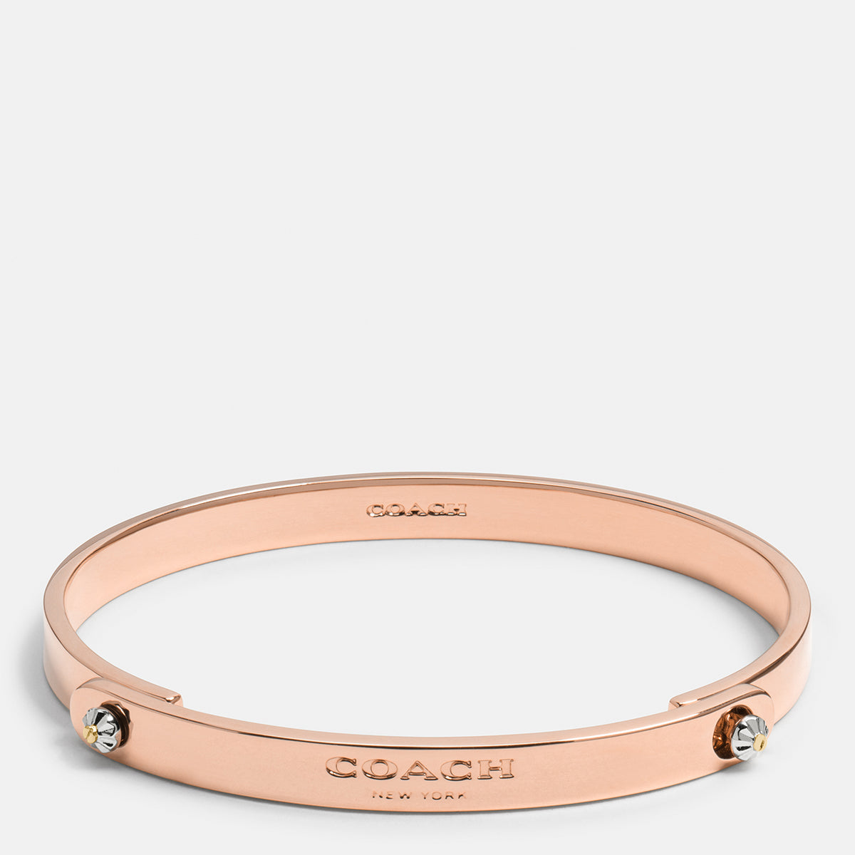 COACH-Daisy Rivet Coach Tension Bangle-90915-rgd