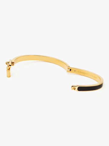 lock and spade charm bangle