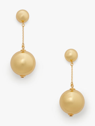 have a ball linear earrings