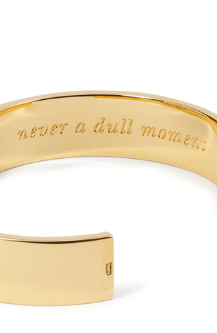 Never A Dull Moment Idiom Bangle