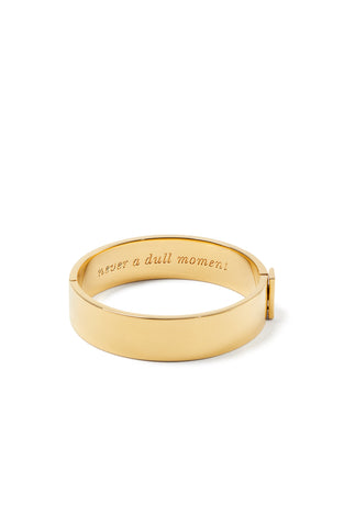 Never A Dull Moment Idiom Bangle