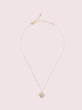 WBRUH492-legacy logo spade flower mini pendant-Creammulti