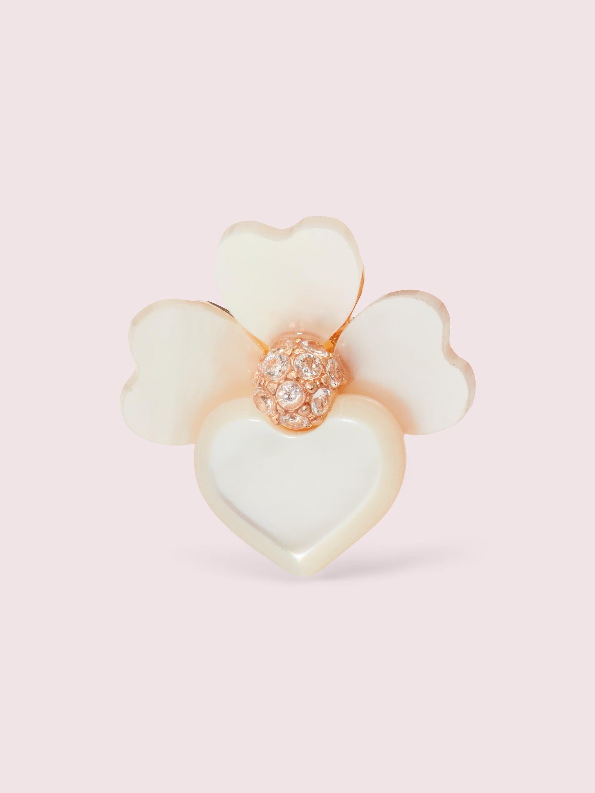 WBRUH905-precious pansy studs-Creamltrg