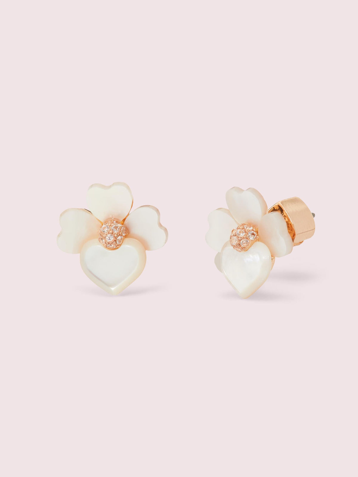 WBRUH905-precious pansy studs-Creamltrg