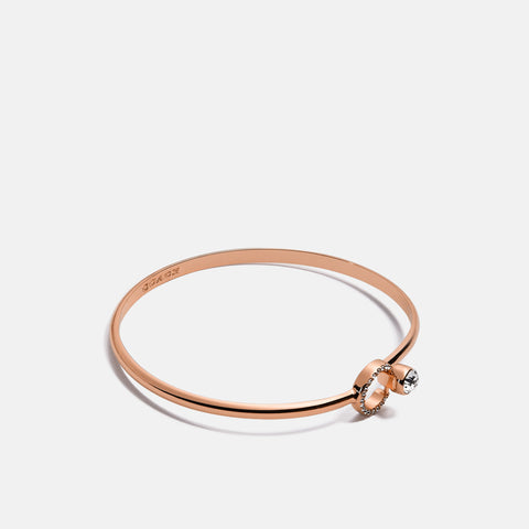 COACH-Halo Pave Bangle-C1083-B7M