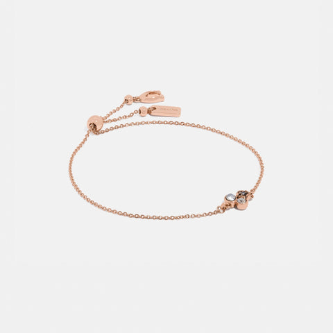 Mini Tea Rose Cluster Slider Bracelet