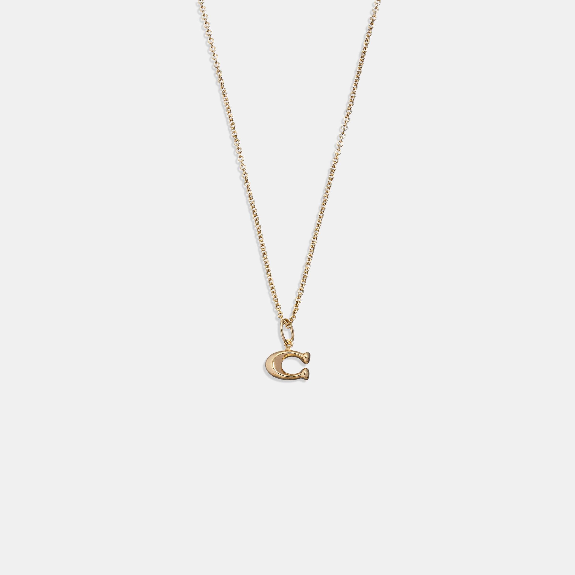 Starter Charm Necklace - COACH Saudi Arabia Official Site